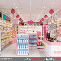 Thiết kế shop mẹ và bé Baby Dino- Thanh Hóa